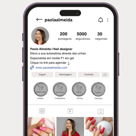 Como fazer um Instagram para nail designer