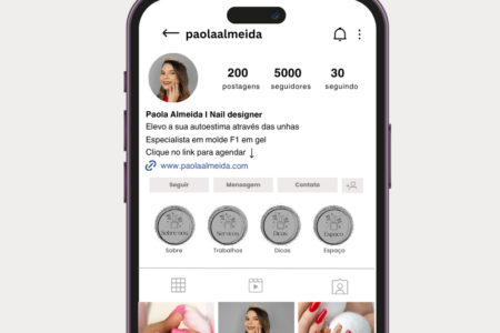 Como fazer um Instagram para nail designer